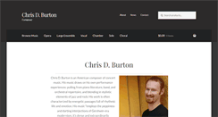Desktop Screenshot of chrisdburton.com
