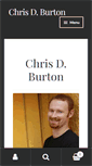 Mobile Screenshot of chrisdburton.com